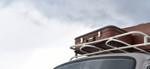 istock travel on vintage car 1325964648