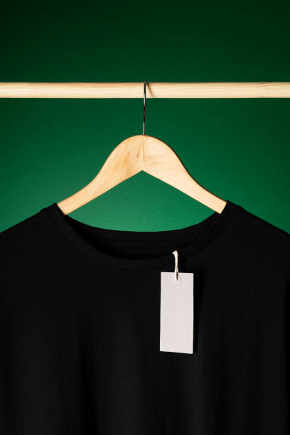 istock T-shirt mockup on wooden hanger 1325972030
