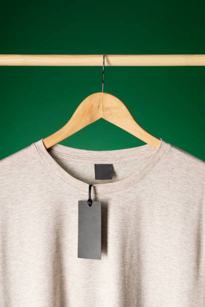 istock T-shirt mockup on wooden hanger 1325974827