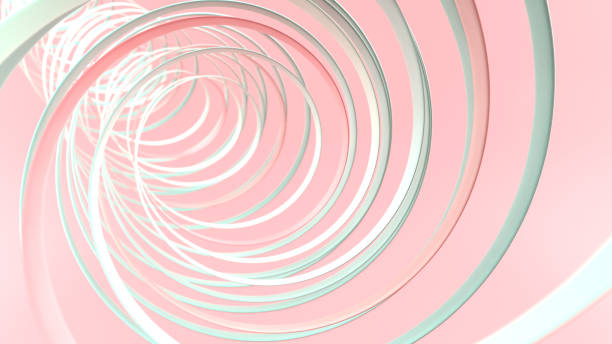 istock Background with a Colorful 3d Spiral 1325977061