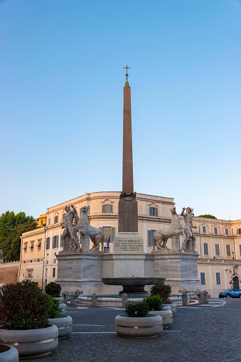 Quirinale Obelisk in Rome, Italy