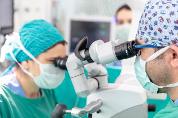 istock Medical Team Performing Surgical Operation in Modern Operating Room 1325980457