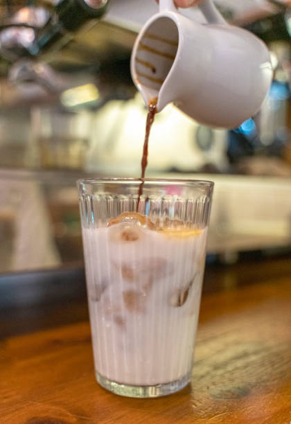 istock Prepairing iced latte stock photo 1325980723