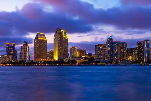 San Diego California Skyline photo.