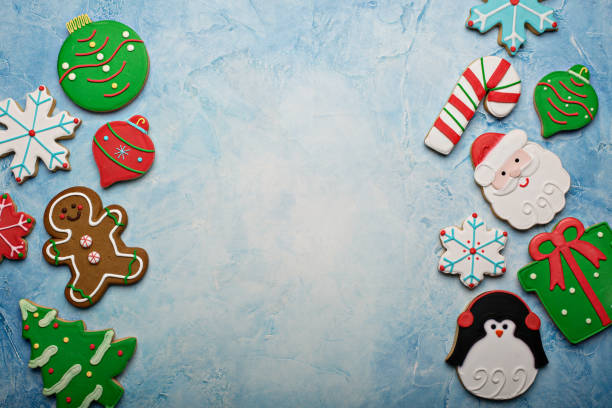 istock Christmas gingerbread and sugar cookies 1326004712