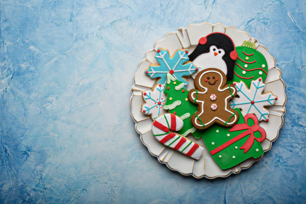 istock Christmas gingerbread and sugar cookies 1326004725