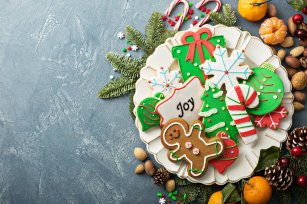 istock Christmas gingerbread and sugar cookies 1326004733
