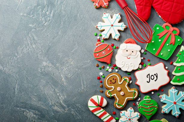 istock Christmas gingerbread and sugar cookies 1326004761