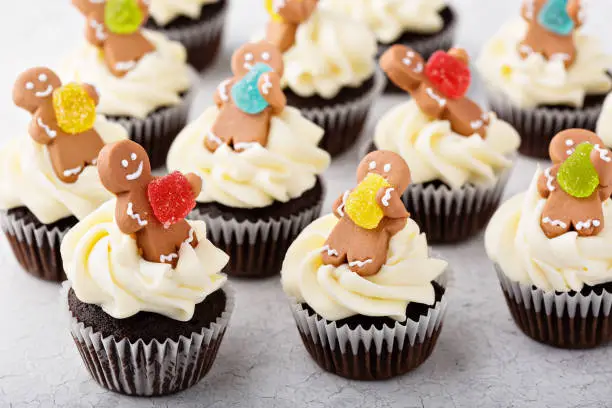 Photo of Chocolate ginger cupcakes for Christmas