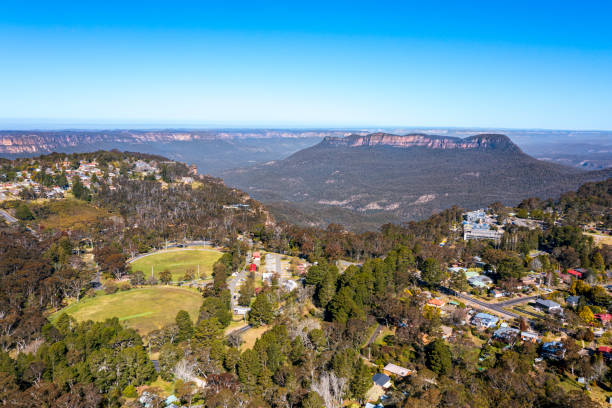 istock Aerial view of Katoomba 1326009148