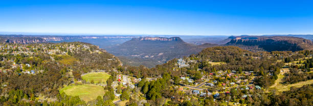 istock Aerial view of Katoomba 1326010553