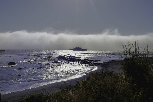 lost coast, norte de california. - humboldt county california coastline island fotografías e imágenes de stock