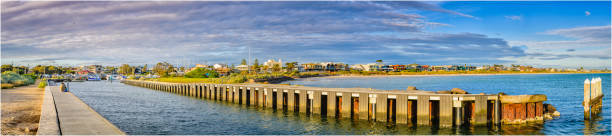 istock Panoramas of Mordialloc beach during Winter Jun 2021 (Melbourne, Victoria, Australia) 1326017484