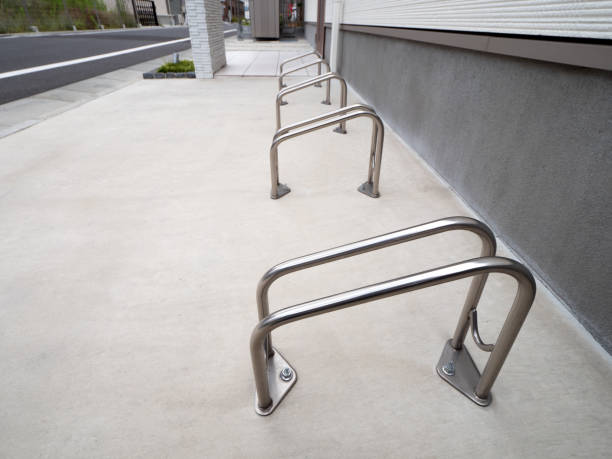 istock Bicycle parking lot in the apartment 1326029385