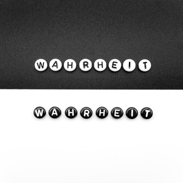 istock german wahrhreit work written with black letters on white and white letters on black 1326031044