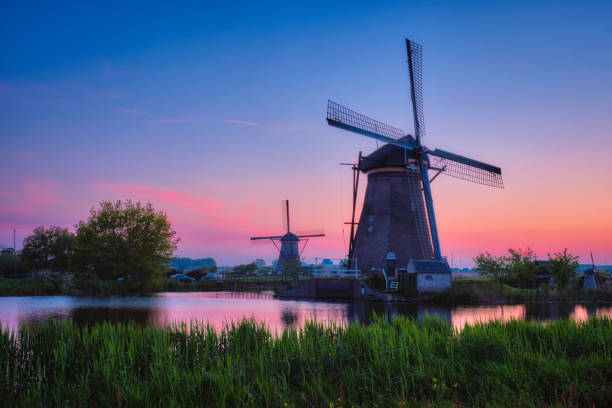 istock Windmills at Kinderdijk in Holland. Netherlands 1326036397