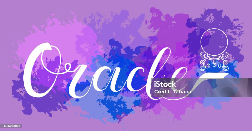 Oracle Handwritten White Script Thin Text Typography Lettering And ...