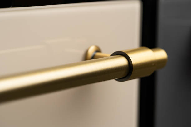istock Metal handle of a modern electrical oven 1326040268