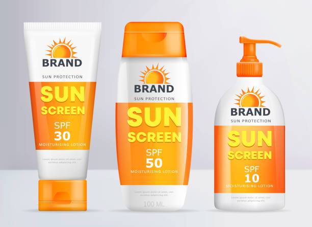 istock Sunscreen set of realistic moisturizing lotion container templates. Sun protection cream tube and bottle. Vector illustration 1326047370