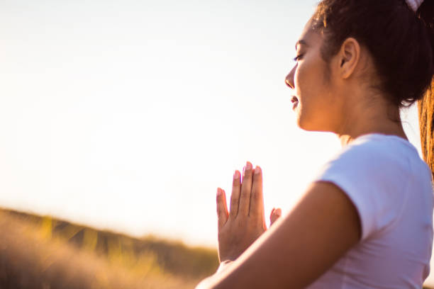 istock Now its time for yoga. 1326050525