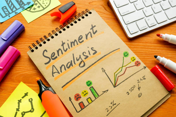 Sentiment analysis for positive and negative mentions in charts and graphs. Sentiment analysis for positive and negative mentions in charts and graphs. consumer confidence photos stock pictures, royalty-free photos & images