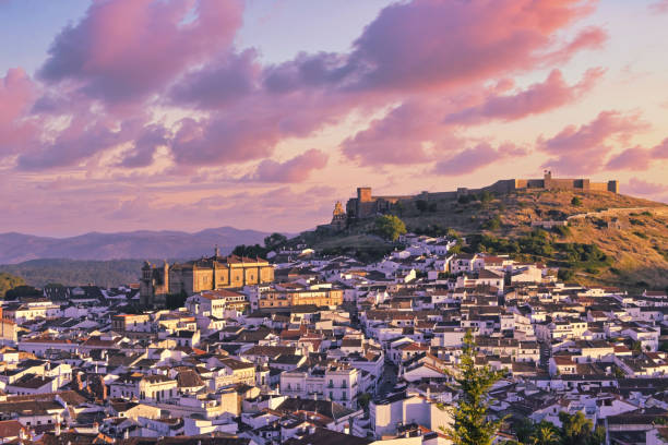 istock Sunset in Aracena. Sierra de Huelva. 1326068565