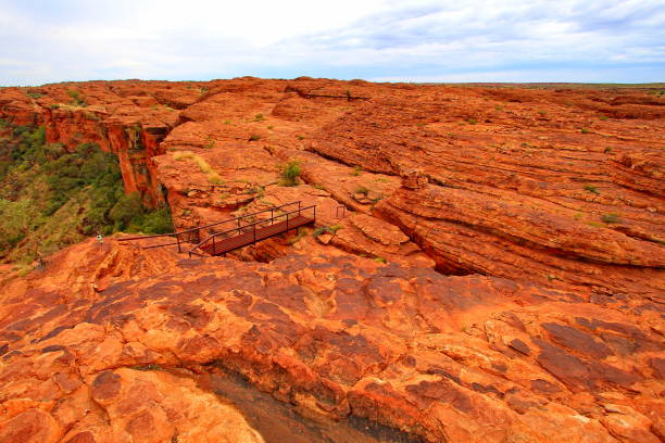 Kings Canyon in central Australia Red rocks of Watarrka National Park 11154 stock pictures, royalty-free photos & images