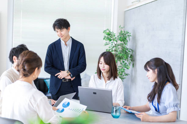 istock Businesspersons having a meeting in an office 1326077288
