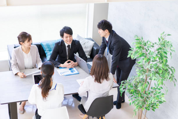 istock Businesspersons having a meeting in an office 1326077824