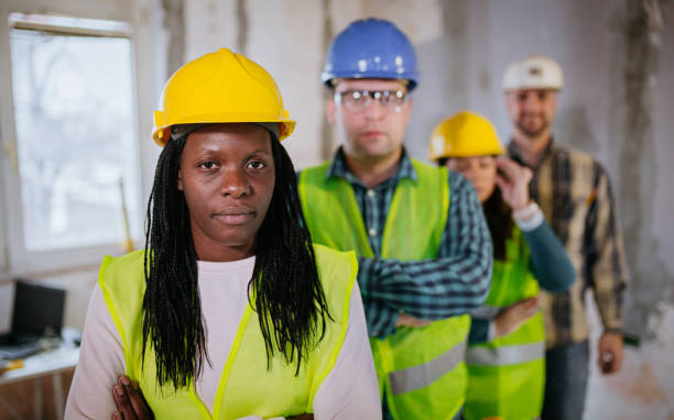 istock Portrait of confident young architect 1326080364