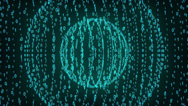 150+ Globe Man Made Object Planet Space Sphere Binary Code Stock Photos ...