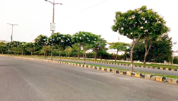 istock A beautiful view of a road surrounded by greenery in india 1326099046