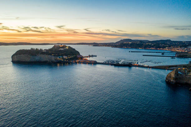 istock View Of Nisida Bay At Sunset 1326099061