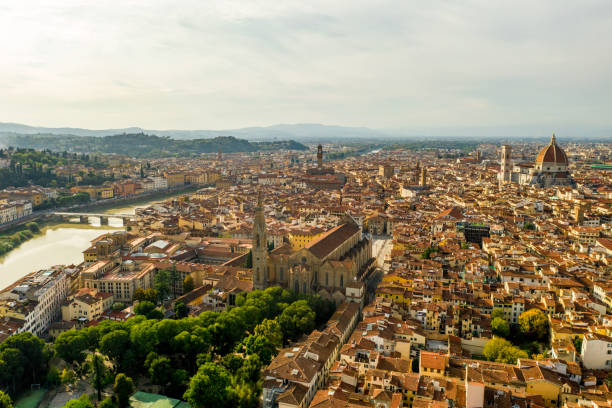 istock Aerial View Of Florence City 1326099062