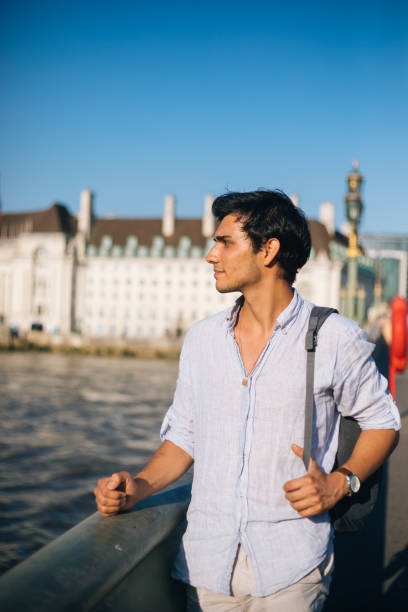 istock Happy student in London 1326100666