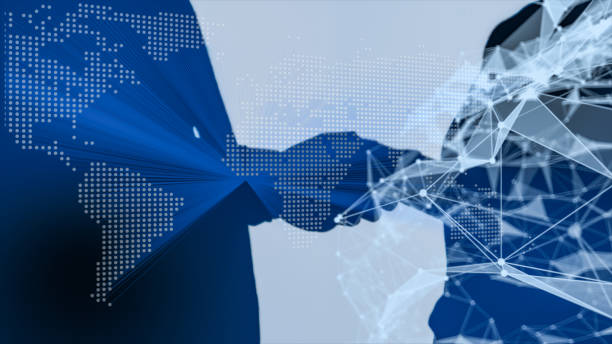 istock 5G/6G and AI technology, Global communication network concept. 6G Business graph. Global business. 1326103228
