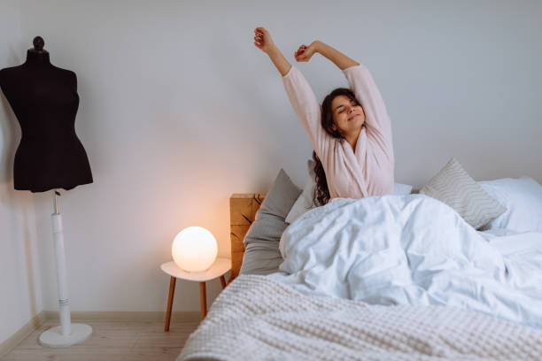 istock You're not awake until you've stretched 1326104697