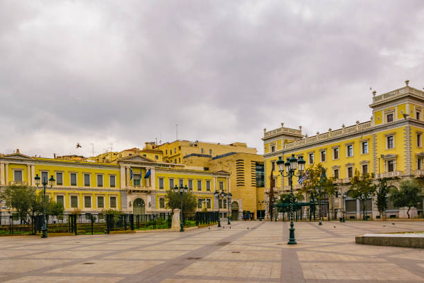 istock Neoclassical Style Buildings, Athens, Greece 1326106743
