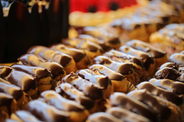 istock Eclairs Cake, Bakery Products, Pastry and Bakery 1326107423