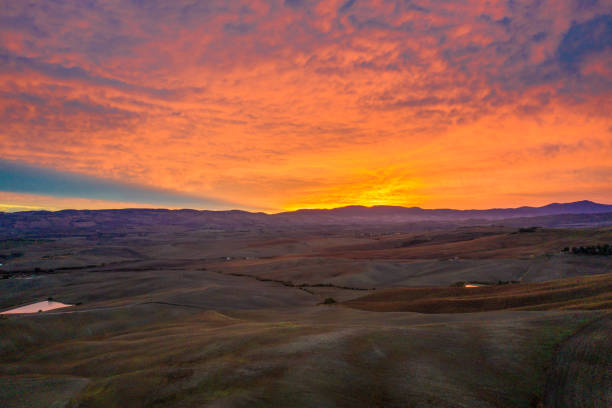istock Sunset View Of Hills And Mountain 1326112192