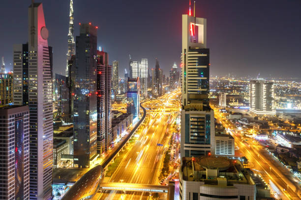 istock Dubai Sheikh Zayed Road Burj Khalifa Kalifa skyscraper building skyline architecture in United Arab Emirates 1326117529