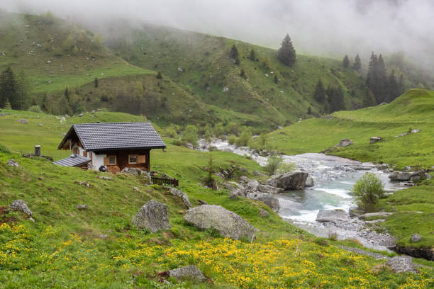 istock An alpine scene from Lukmanier pass valley, Switzerland 1326121487