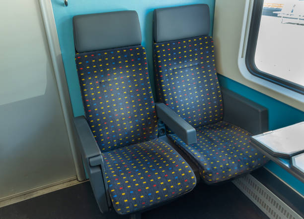 istock Schweiz passenger coach with color seats in Austria 1326124861