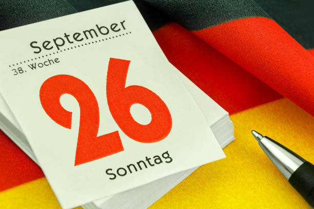 Elections September 26   2021 and German Flag Elections September 26   2021 and German Flag german federal elections photos stock pictures, royalty-free photos & images