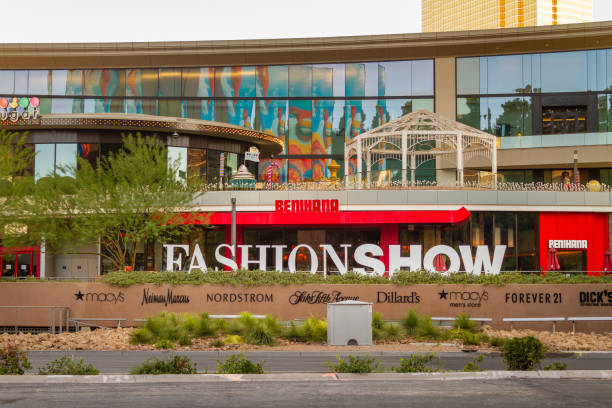 Fashion Show Mall, Las Vegas, Nevada, on Strip Stock Photo - Alamy