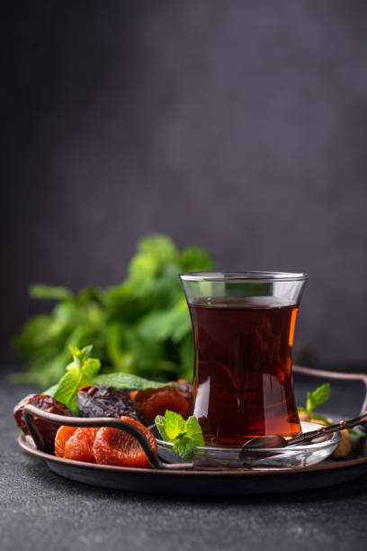 istock Turkish tea with dried fruits 1326133797
