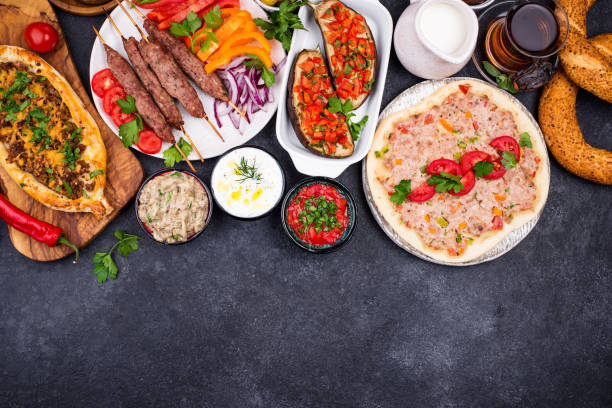 istock Traditional Turkish or Middle eastern dishes 1326133855