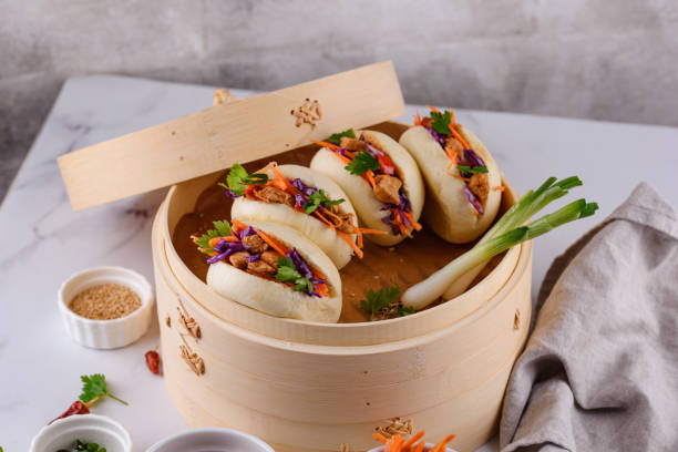 istock Taiwanese gua bao, Asian hamburger 1326134027