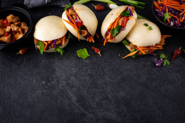 istock Taiwanese gua bao, Asian hamburger 1326134047