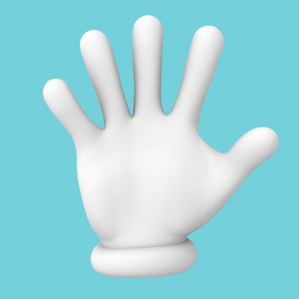 istock Hand sign  3D illustration 1326135053